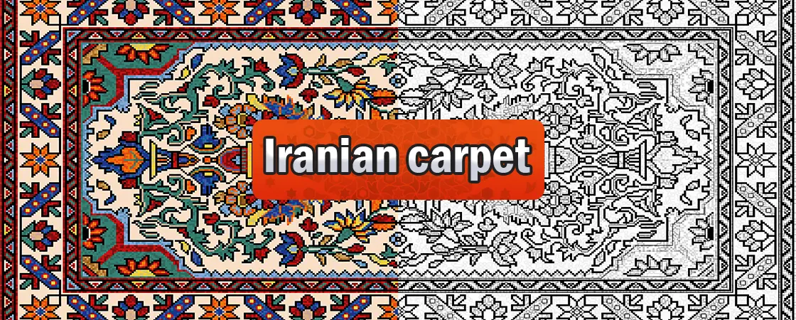 شکوه، ظرافت و نقوش منحصر به فرد در فرش ایرانی