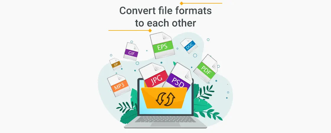 Convert file formats to each other